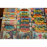 A collection of DC comic books from the 1970s: Bat