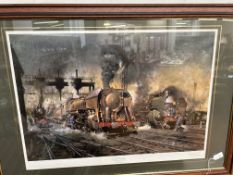 Terrance cuneo limited edition signed print with b