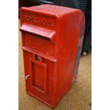 Original Royal Mail ER postbox with key