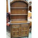 Dutch style dresser, possibly ercol (damage to lip