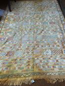 Large ornate floor rug possibly Afghan