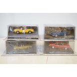 Corgi 007 model vehicles x4