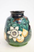 Moorcroft passion fruit vase