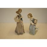 Two Lladro figurines