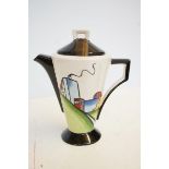 Lorna Bailey coffee pot deco house