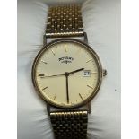 Rotary wristwatch with date app original box & out