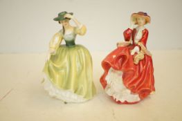 Royal Doulton HN 2309 'Buttercup' together with HN
