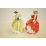 Royal Doulton HN 2309 'Buttercup' together with HN