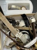 Collection of wristwatches recommended for spares/