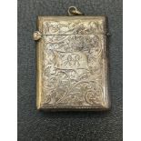 Silver vesta case