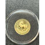 The smallest gold coins of the world collection 1/