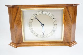 Elliott mantle clock, 19cmx33cm