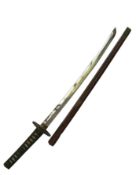 Rare antique 13th C TAIMA School Samurai Sword in original fittings. Obtained from closed temple