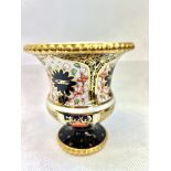 Royal crown derby witches Imari urn vase Height 13