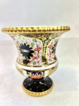 Royal crown derby witches Imari urn vase Height 13