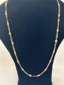 9ct gold Victorian Albert chain separated from lot