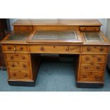 Good quality early office desk with keys, some pro