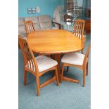 Benny Linden design extending dining table & 4 cha