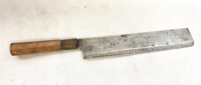 Antique Japanese Chefs knife signed MATSUMURA.Rar