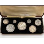 British Jubilee collection silver coinage specimen