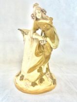 Art nouveau Austrian jug Height 34 cm