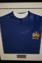 Signed Manchester United shirt 'George Best 1968 E