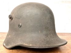 German 1918 transitional steel helmet, size 64