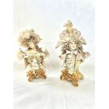 Pair of excellent quality late 19th century busts,