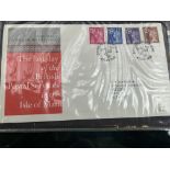A Stockbook and 2 First Day Cover Albums devoted t