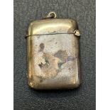 Silver vesta case