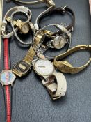 Collection of ladies wristwatches