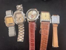 Collection of wristwatches to include vintage Seik