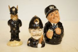 Royal Worcester limited edition policeman candle s