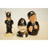 Royal Worcester limited edition policeman candle s