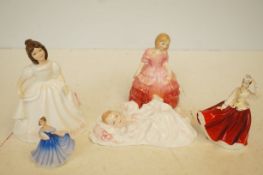 Royal Doulton HN3635 Amanda, HN3712 new baby, HN13