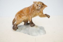 Beswick puma on rock model No 1702