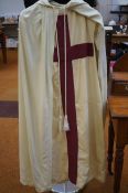 Knights templar cape & gown