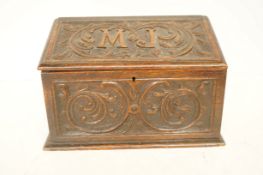 Early 20th century desk letter box