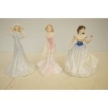 Royal Doulton HN4210 Jayne, HN4046 Ellie & HN3717