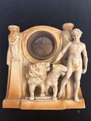 Vintage classical ceramic mantle clock