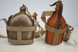 WWll imperial Japanese Army Water bottles x 2.WWI