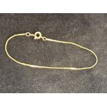 9ct Gold bracelet