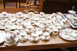 Royal Albert old country rose large service over 1