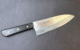 Japanese chefs knife signed Masahisa. Stainless ha