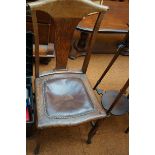 Oak arts & crafts style chair