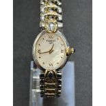 Tissot ladies wristwatch with mother of pearl dial