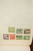 Stamp album - few stamps