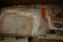 A Box containing a number of items of Philatelic i