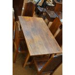 Reclaimed Elm excellent quality solid dining table