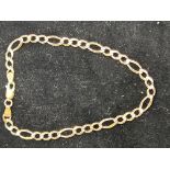 9ct Gold bracelet (1.3g)